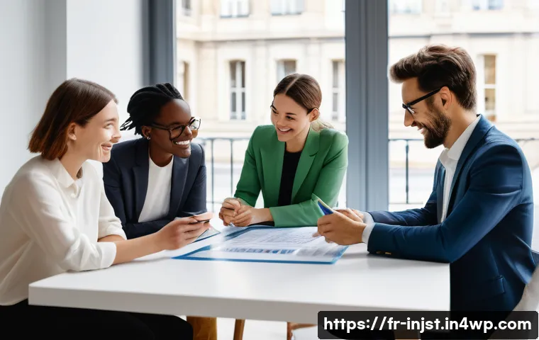 임팩트 투자와 사회적 가치 창출 - **Prompt: "A vibrant, optimistic scene in a modern French city, showcasing the concept of impact inv...